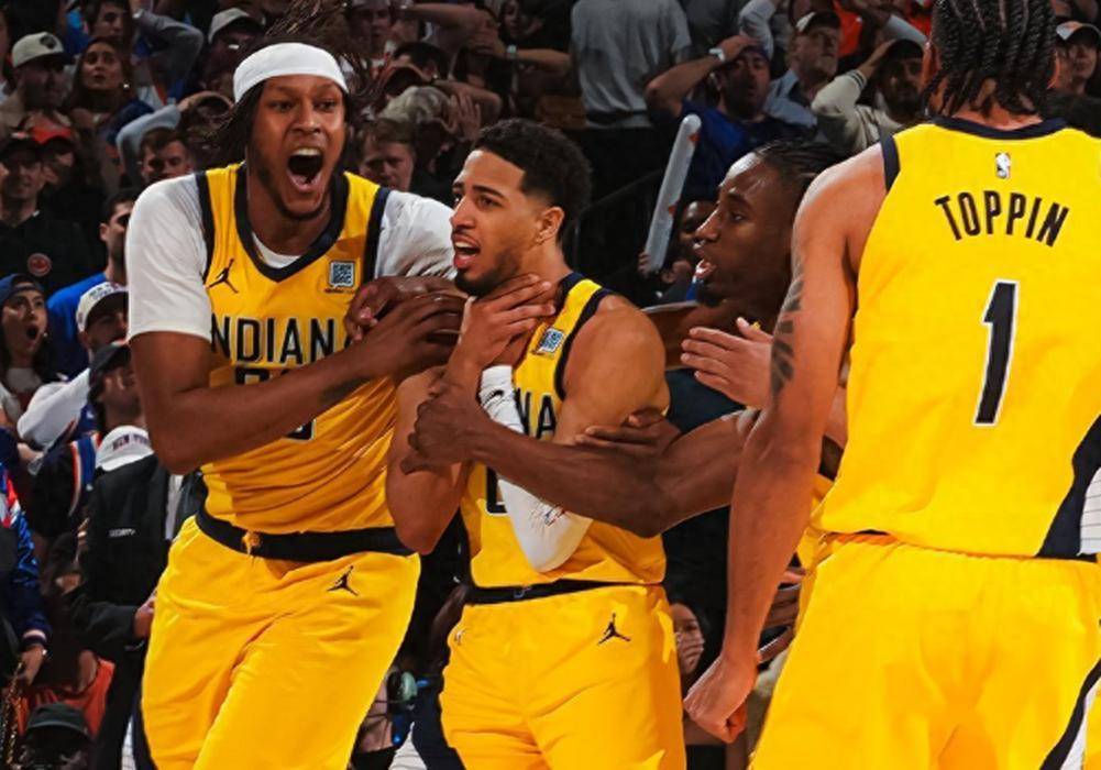 步行者前锋连续高效，带领球队走向胜利的简单介绍