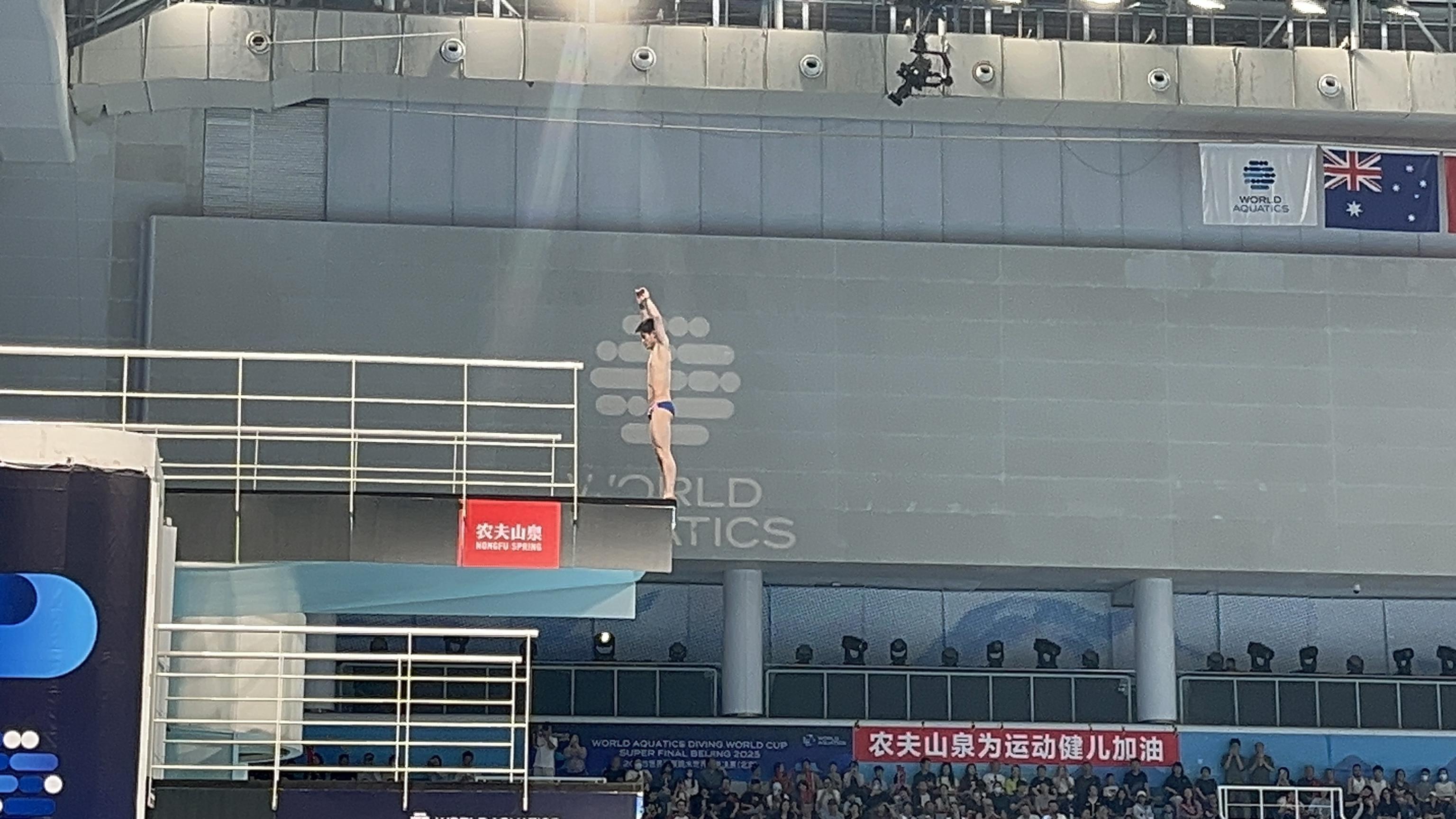 中国跳水队再次崭露头角，追逐奖牌的简单介绍